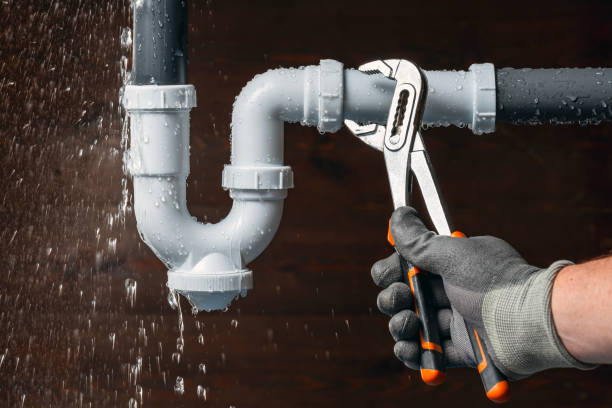 Professional Plumbing technician working in Schley, VA